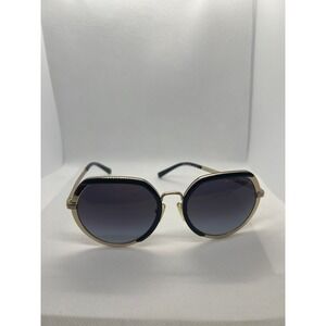 Michael Kors Sunglasses Round Gold Black Designer Fashion‎ Shades